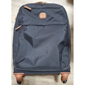 Bric's X-Travel 21" Carry-On Spinner – Luxury Softside Luggage with 360° Wheels,